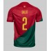 Cheap Portugal Diogo Dalot #2 Home Football Shirt World Cup 2022 Short Sleeve